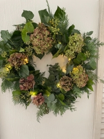 Luxury Christmas Wreath Workshop Saturday 6th December 12 to 2:30pm